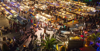Djemaa el Fna-Eetplein Rotterdam
